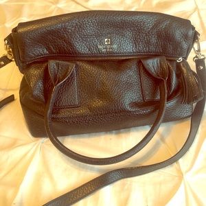 Black Kate Spade crossbody medium size bag